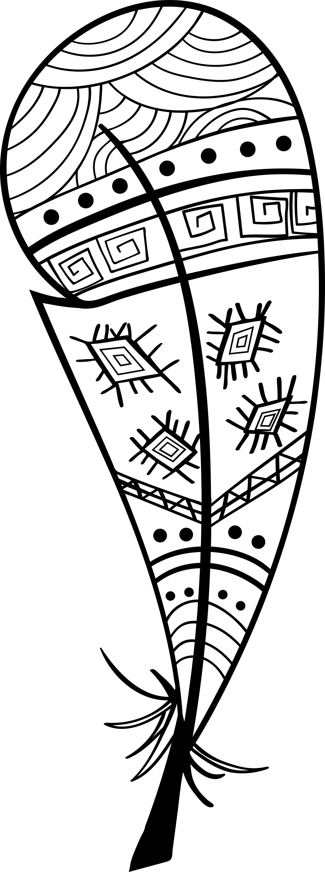 Boho 4 Outline Drawing Svg Vector Free Vectors